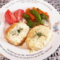 クレイプメートル's cooksnap of when they made ヘルシー♪鶏挽肉お豆腐のチーズハンバーグ.
