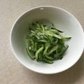Ruriluru's cooksnap of when they made きゅうりとたくあんのポリポリ和え物.