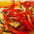 ミツバチマミー's cooksnap of when they made **赤ピーマンの和風マリネ**.