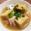 週末は主夫になります's cooksnap of when they made 簡単！厚揚げとカニカマのほっこり煮.
