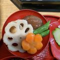 ポメちょん's cooksnap of when they made 白だしでお食い初めの煮物.