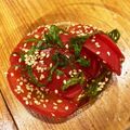 もゆずん's cooksnap of when they made 大葉でさっぱり中華風トマトサラダ.