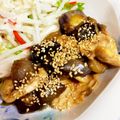 こきんちゃん✋'s cooksnap of when they made 簡単節約☆鶏胸肉と茄子の照り焼き。.