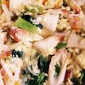 ☆hikonyan☆'s cooksnap of when they made ちくわと野菜の卵とじ丼.