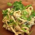 saki1010's cooksnap of when they made レンジで簡単☆玉ねぎしめじのわさび和え.
