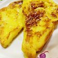 U☆kaoru's cooksnap of when they made 簡単ヘルシー。豆乳フレンチトースト☆.