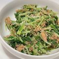 なみクック73's cooksnap of when they made 子供もモグモグ♬水菜とツナのごま和え.