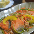 taruママ's cooksnap of when they made ☆鮭の南蛮漬け☆.