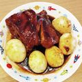 クックVWH48J☆'s cooksnap of when they made クッキングプロの電気圧力鍋でスペアリブ.
