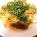 ぴぃー子's cooksnap of when they made プロ直伝！牡蠣と大葉の海苔パスタ.