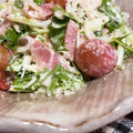 よしよしのキッチン☆'s cooksnap of when they made うちの味♤ほっと和むトマトのぺぺロンマヨ.