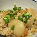 かぶと虫大好き's cooksnap of when they made 漬けホタテのバター醤油炊き込みごはん.