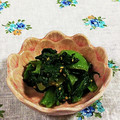 SP♪'s cooksnap of when they made ◎青梗菜の胡麻和え.