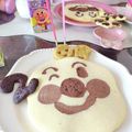 ごまぷぅ's cooksnap of when they made 子どもが喜ぶお絵かきホットケーキ.