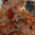 ヨシヨッシー's cooksnap of when they made 簡単！新玉ねぎとトマトのリゾット.