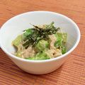 島子☆'s cooksnap of when they made アボガドとオクラのツナマヨ醤油和え.