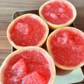 ｴﾑ子's cooksnap of when they made 寒天で簡単♡丸ごとグレープフルーツゼリー.