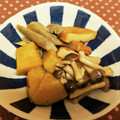龍青空ママ's cooksnap of when they made かぼちゃの煮物 さつま揚げと椎茸も.
