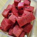 パンダ達の母です。's cooksnap of when they made ☆夏の定番♪スイカの切り方☆.