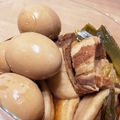 ユキんこ10's cooksnap of when they made 角煮 〜黒砂糖で深い味わい〜.