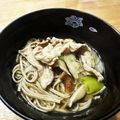 みのりっくす's cooksnap of when they made 簡単！キノコで食物繊維！豚肉の肉そば.