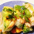 さんさい's cooksnap of when they made 生春巻きで今日のおかず・生春巻きの巻き方.