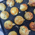 クックW7BLJJ☆'s cooksnap of when they made 米粉活用たこ焼き 長芋入りふわふわ生地.