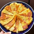 ゆきにゃーんっ's cooksnap of when they made 材料2つ！余ったそうめん★チーズカリ焼き.