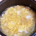 よち・ちーのすけママ's cooksnap of when they made 豆腐と卵のスープ.