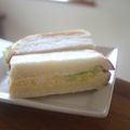 みるく茶's cooksnap of when they made おうちカフェ★ふんわり玉子サンド.