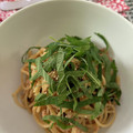 キズバー's cooksnap of when they made 簡単♡ツナと塩昆布の和風パスタ♡.