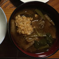 Ruriluru's cooksnap of when they made ただただ。。。納豆+お味噌汁.