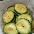 saki1010's cooksnap of when they made ズッキー二の漬け物☆台湾味.
