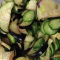 かめのたろう's cooksnap of when they made 茄子と胡瓜の梅和え（ノンオイル）.