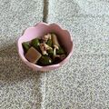 yesmama's cooksnap of when they made 豚肉とこんにゃくのにんにく醤油炒め.