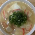 かおり♡♡♡'s cooksnap of when they made ＊カニカマと豆腐の中華スープ＊.