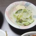 きらり流れ星's cooksnap of when they made ホタテときゅうりの酢の物.