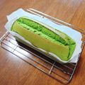 もふもふクロさん's cooksnap of when they made ヘルシー♥米粉と豆乳の抹茶パウンドケーキ.