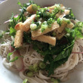 クックU3V1J5☆'s cooksnap of when they made ぶっかけそうめん、みょうがしそ油揚げ投入.