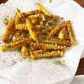 はーくんごーごー's cooksnap of when they made トウモロコシの爪楊枝揚げ.