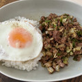 クック55QQ2F☆'s cooksnap of when they made とりひき肉のガパオ風炒め.
