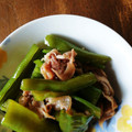 yaobikuni's cooksnap of when they made 超簡単！万願寺ししとうと豚肉の甘辛煮.