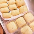 クックQSLFJR☆'s cooksnap of when they made 1歳❁簡単すぐ！ふんわり蒸しパン❁.