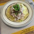 Ayaka87M's cooksnap of when they made 簡単☆ごま香る和風豚しゃぶパスタ.