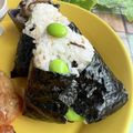 ちゃかぴまま's cooksnap of when they made 枝豆と塩昆布のおにぎり.