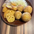 ちゃかぴまま's cooksnap of when they made ポテトコロッケ【チーズ入り】.