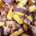 知＊華's cooksnap of when they made さつまいもと豚バラの甘酢あん　.