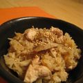 りょりょんこ's cooksnap of when they made シンプル☆ごぼうと鶏肉の炊き込みご飯.