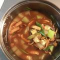 Ruriluru's cooksnap of when they made 冬瓜となめこと油揚げの味噌汁.