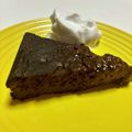 満福♡福のおうちご飯's cooksnap of when they made チョコ無し！豆腐とココアの生チョコケーキ.